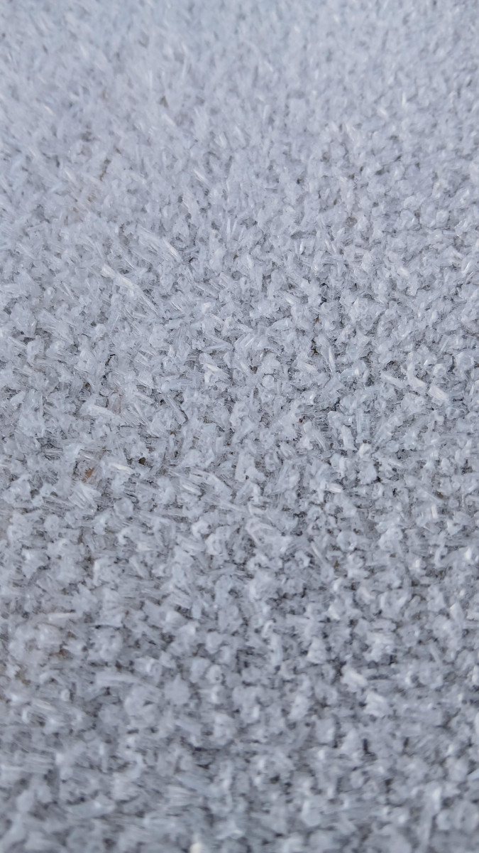 Ice macro texture