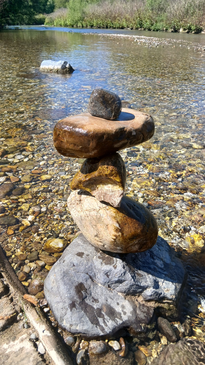 River Zen Stone