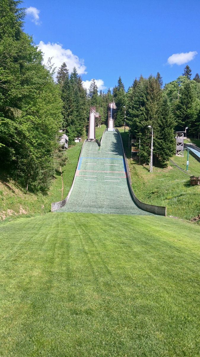 Ski jump center - Sebenje, Tržič - Slovenia