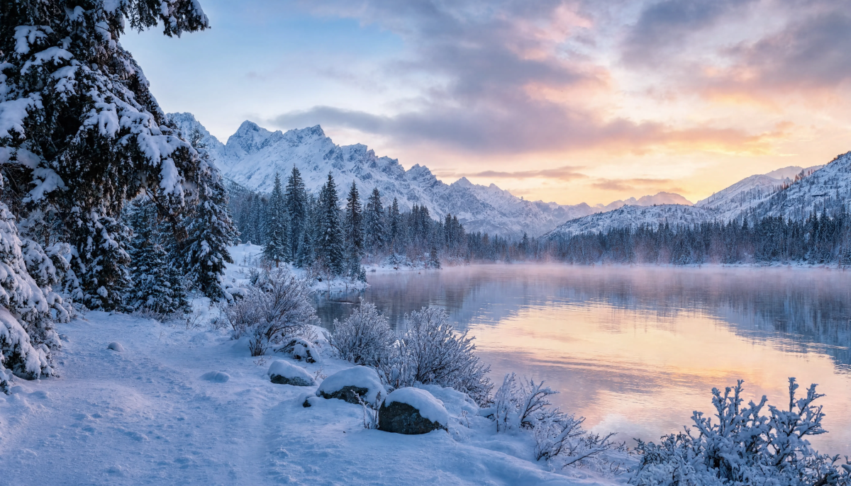 Winter Nature Background