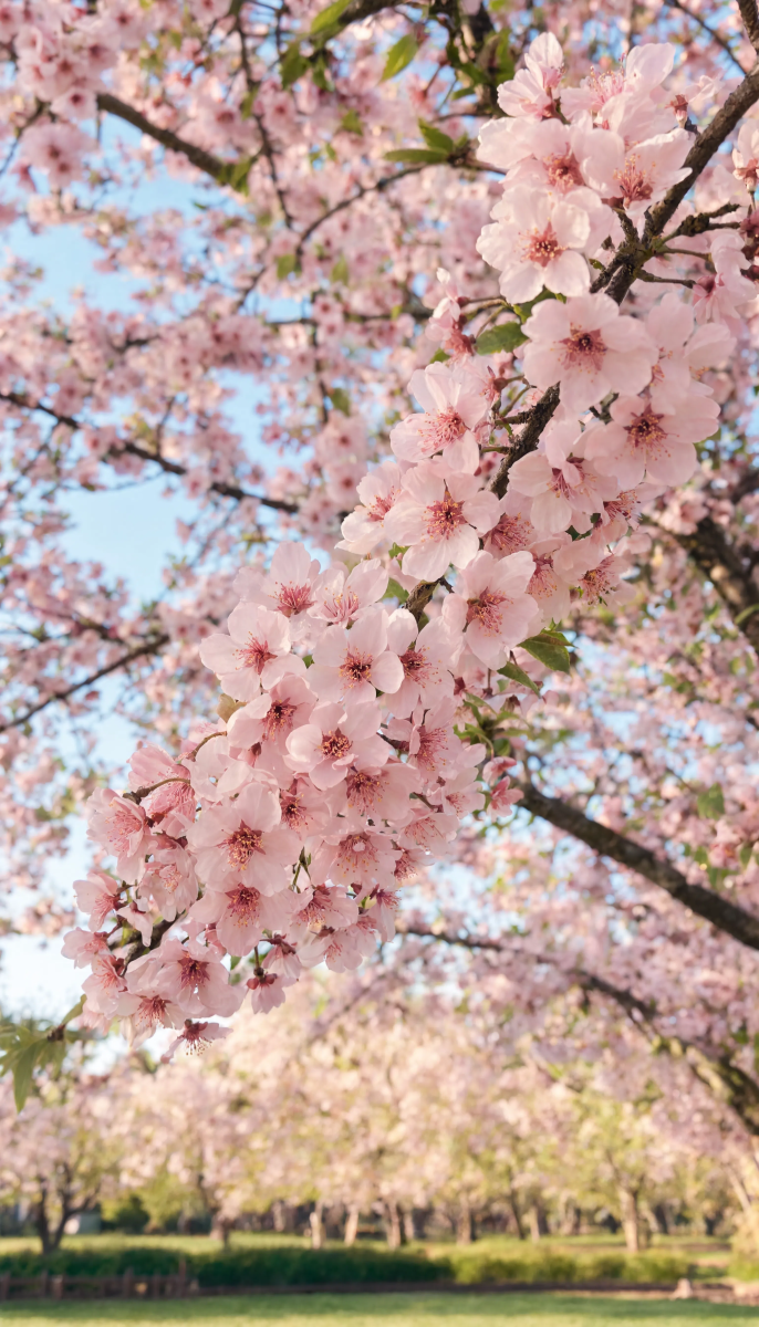 Blooming Tree Flowers