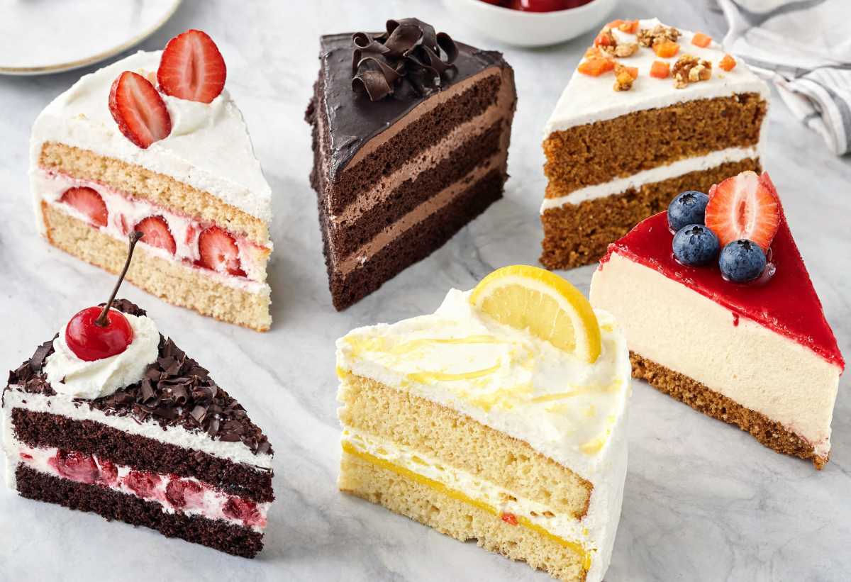 Assorted Cake Pieces