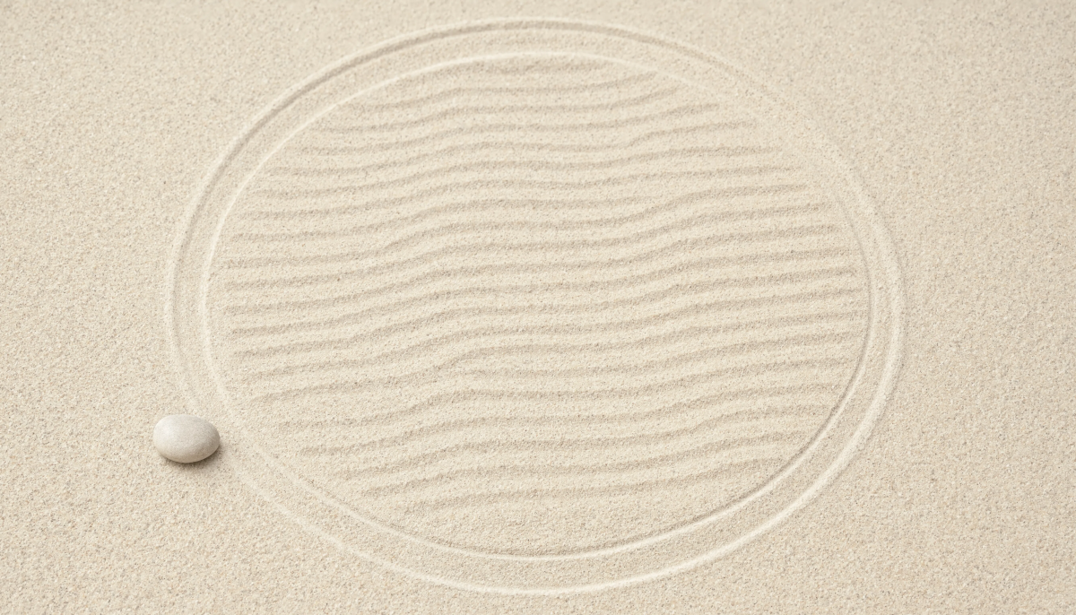 Zen Sand Circle
