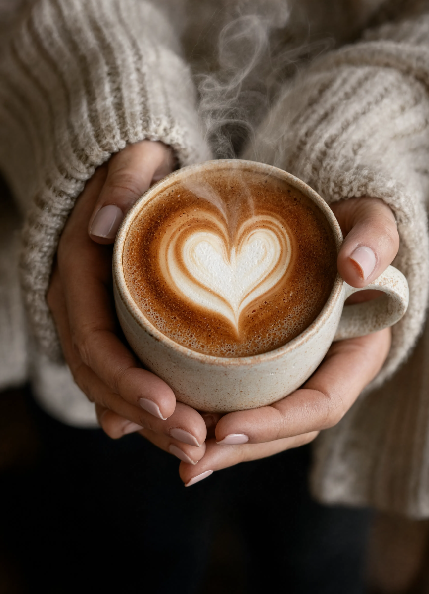 Coffee Heart Foam