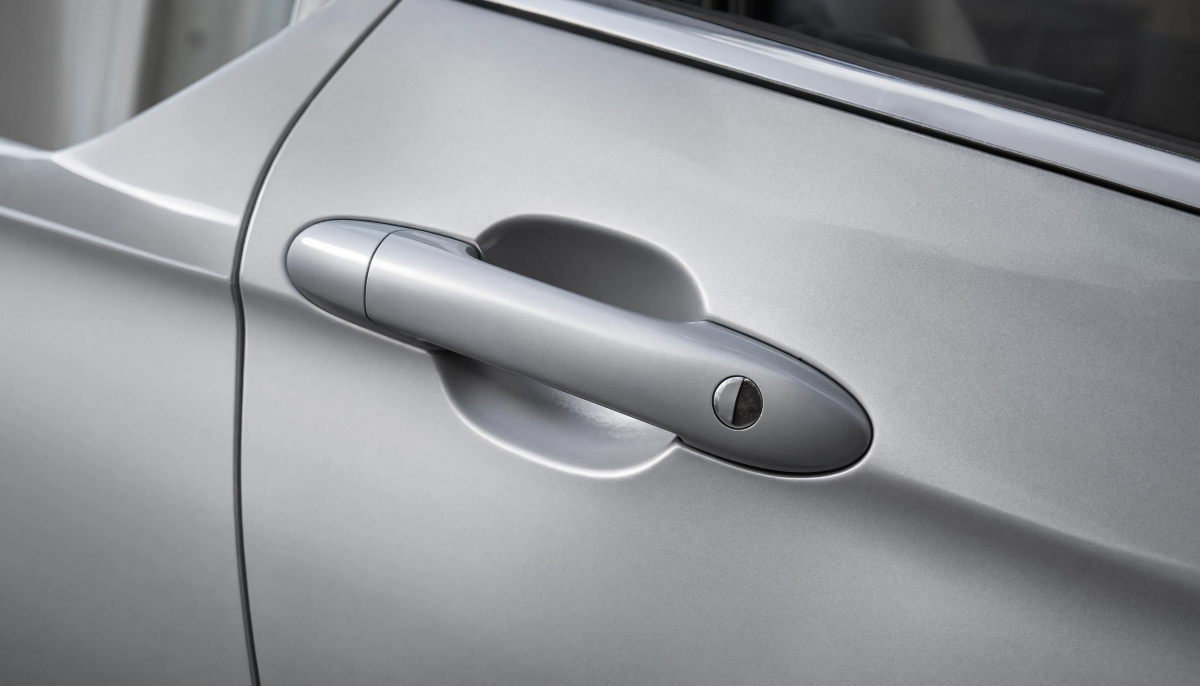 Car Handle Close Up
