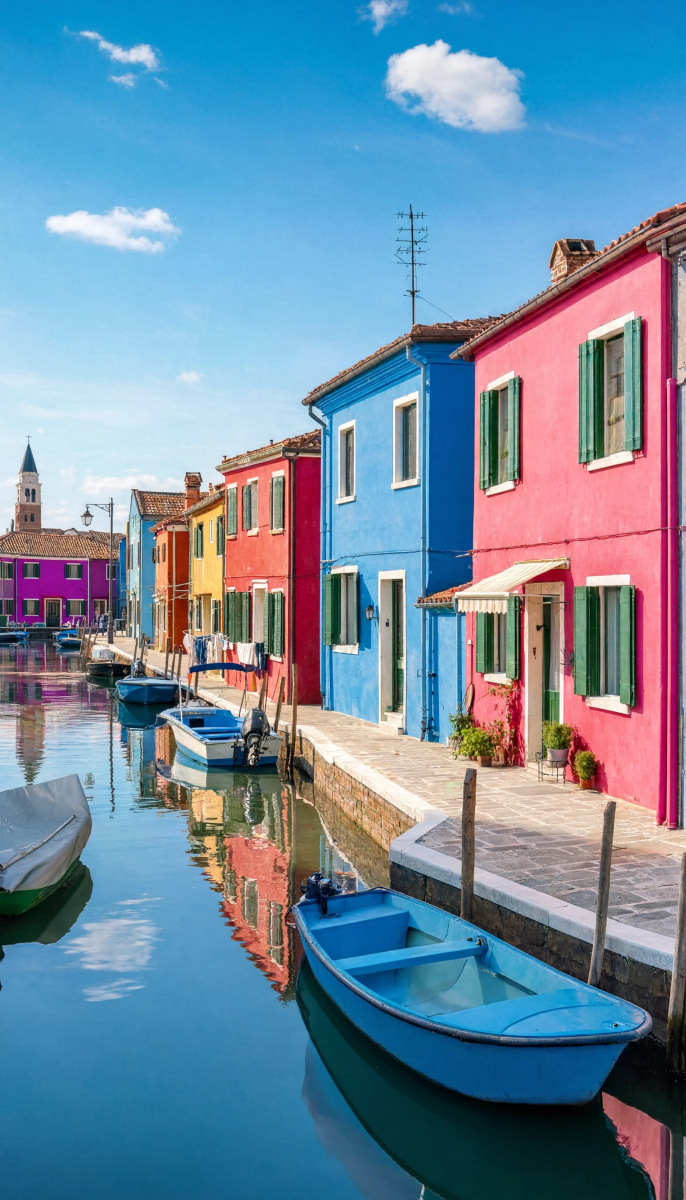 Colorful Canal Houses