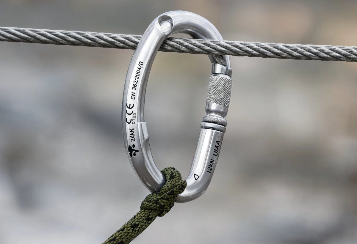 Carabiner Closeup
