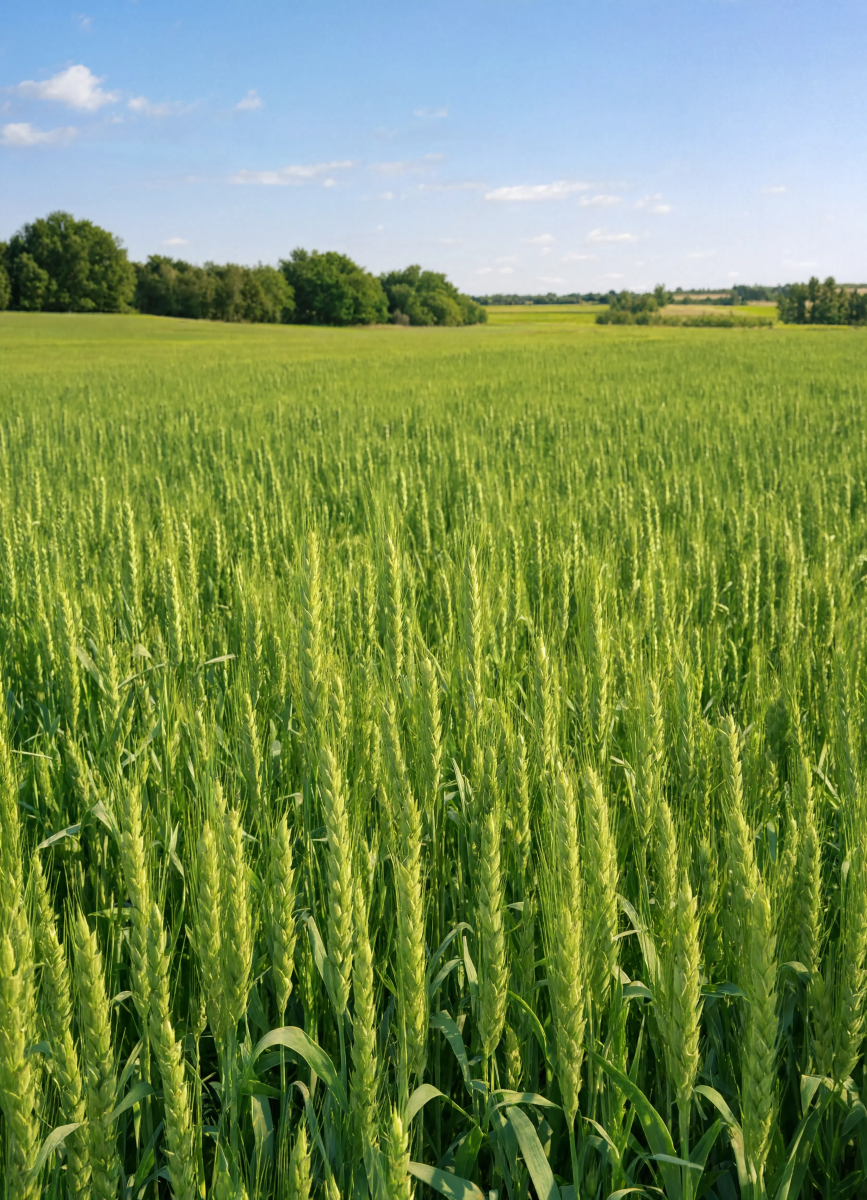 Green Wheat Field