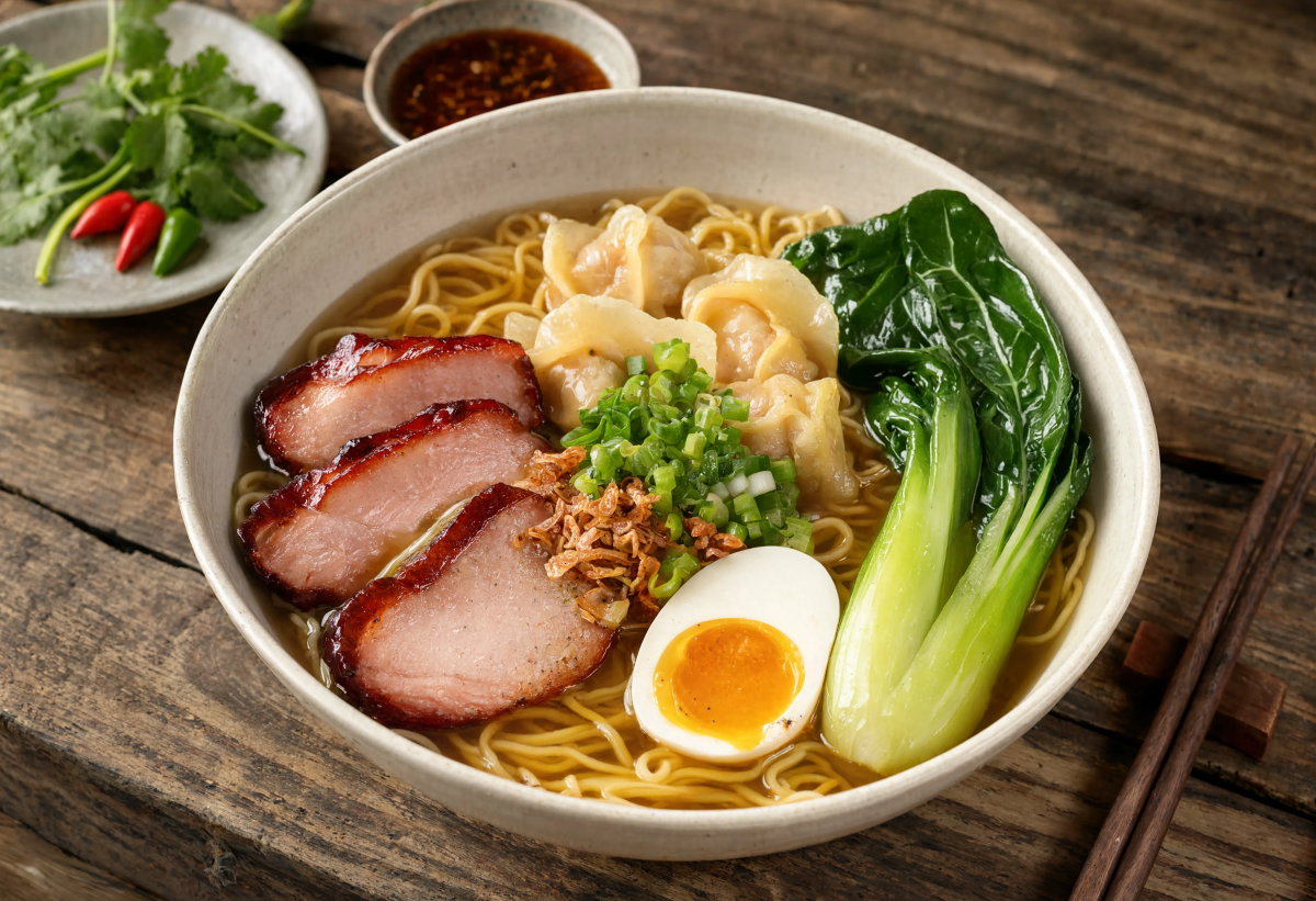 Indonesian Chicken Noodle Bowl