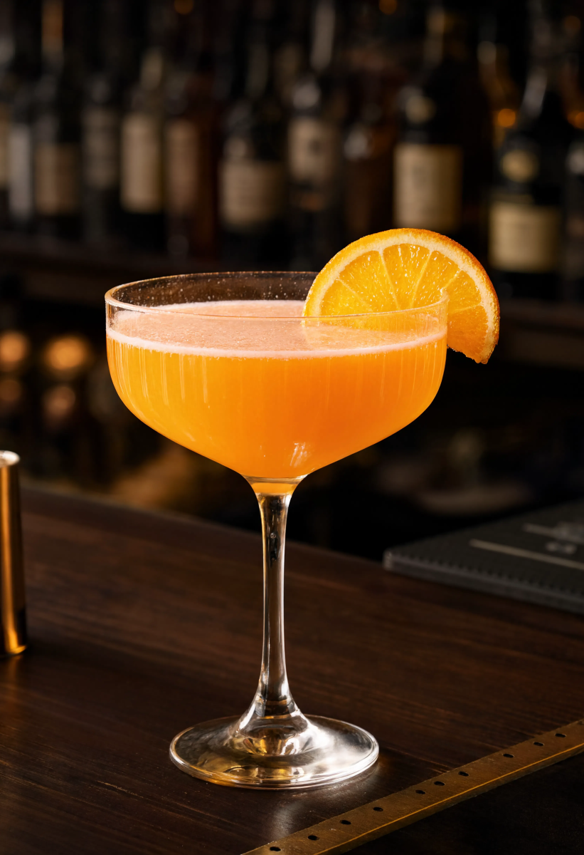 Cocktail With Orange Slice