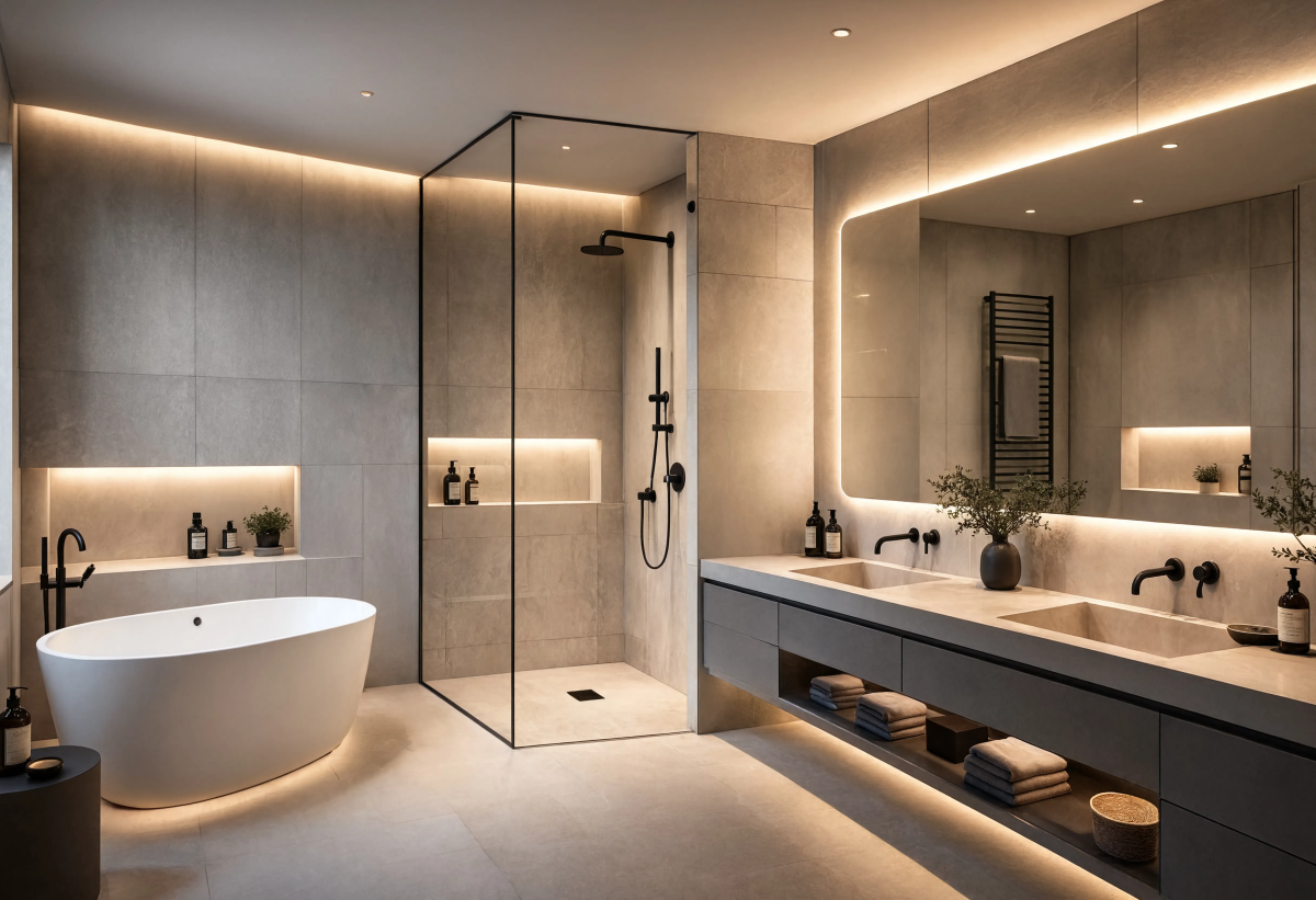 Luxury LED Bathroom