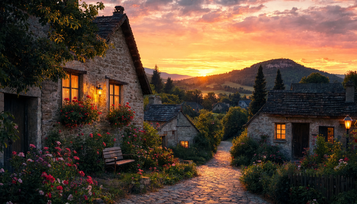 Village Evening