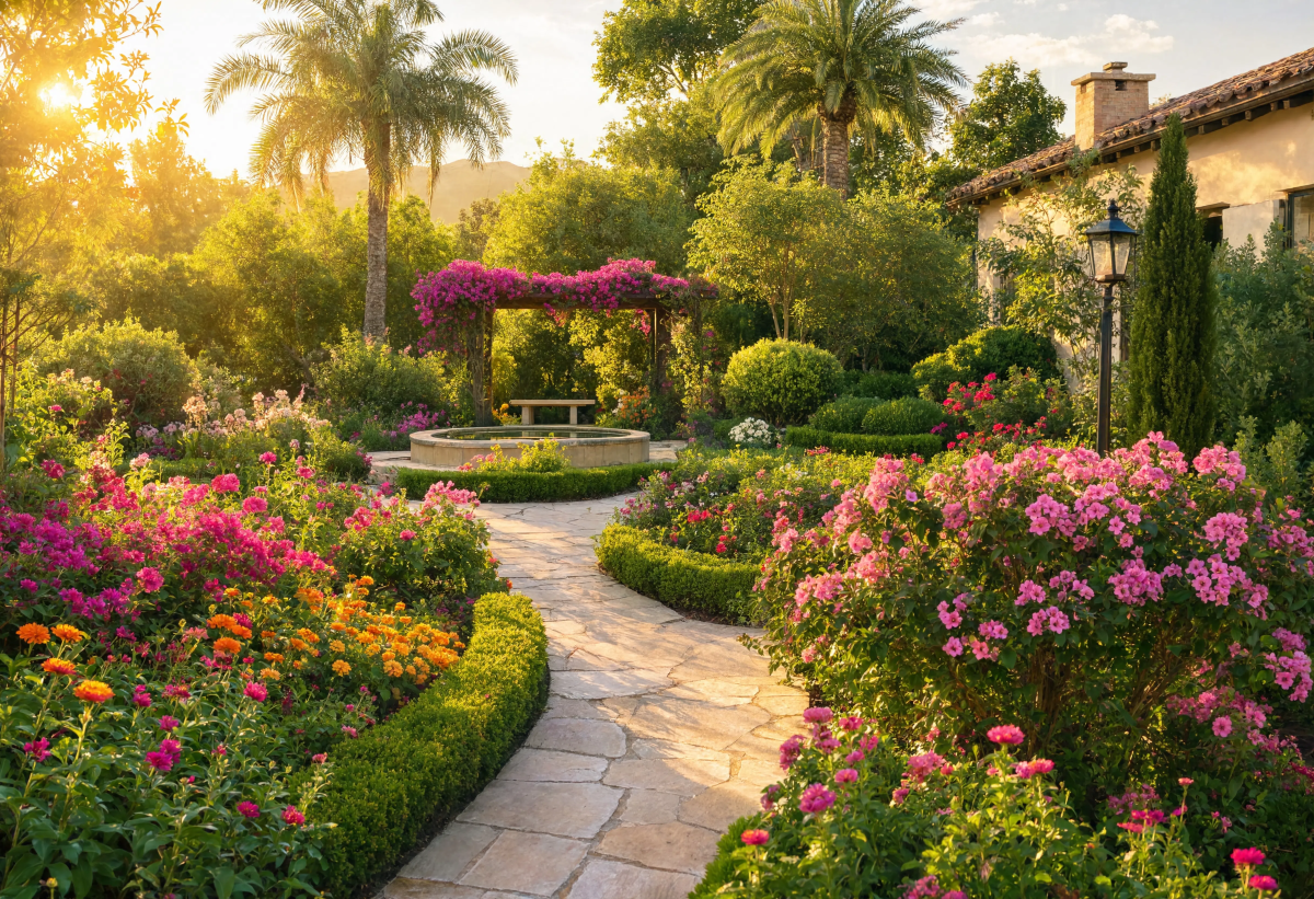 Beautiful Garden Composition