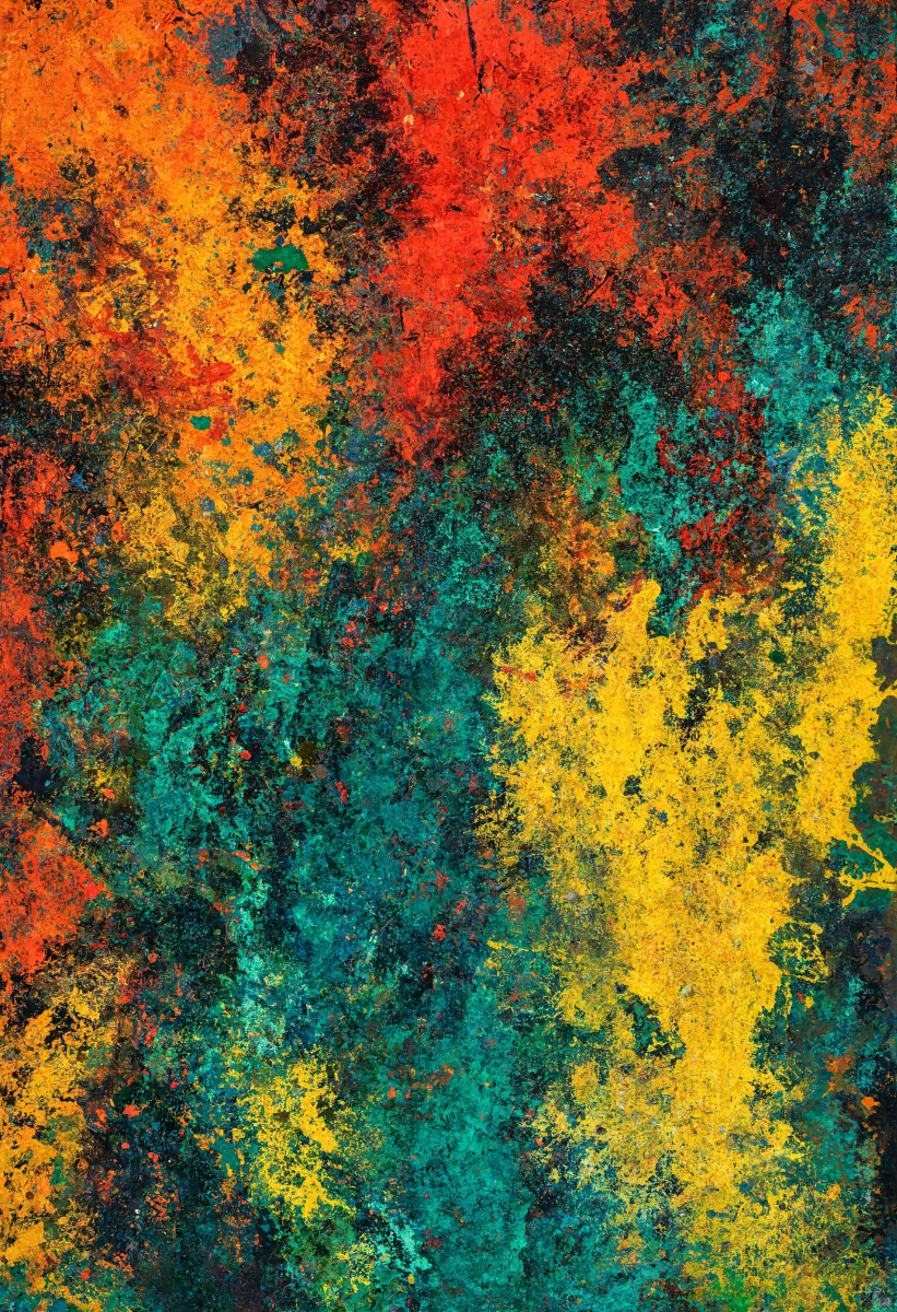 Colorful Grunge Abstract Wallpaper