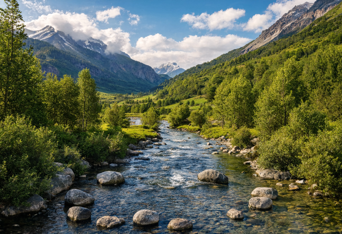 Beautiful River Concept