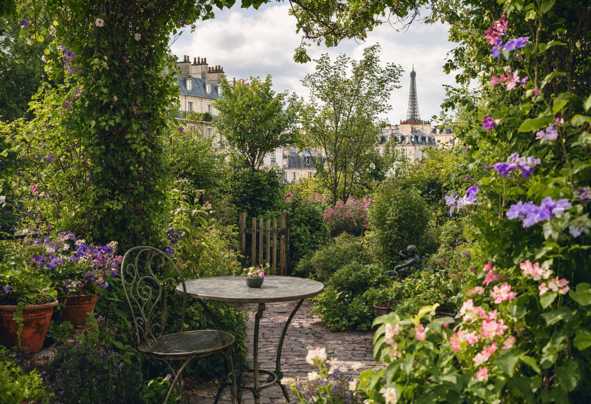 Garden Scene Urban