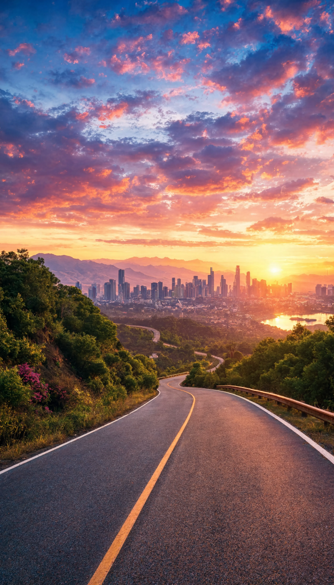 Beautiful Road Horizon