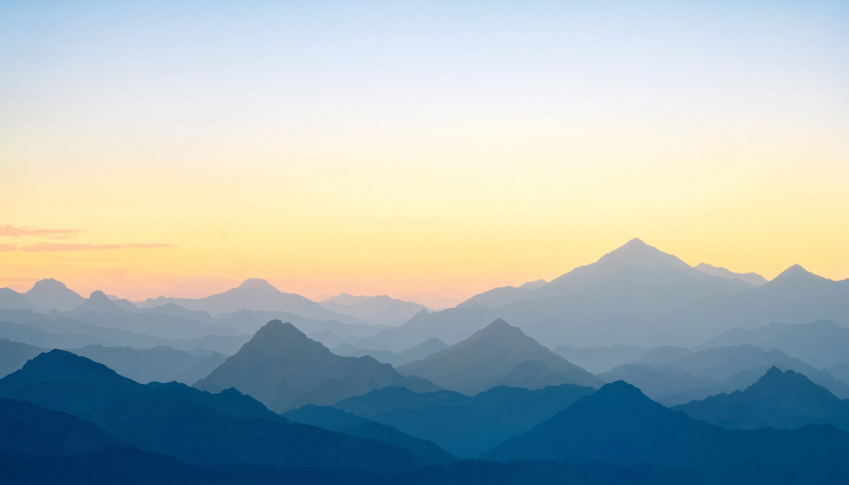 Beautiful Mountain Horizon