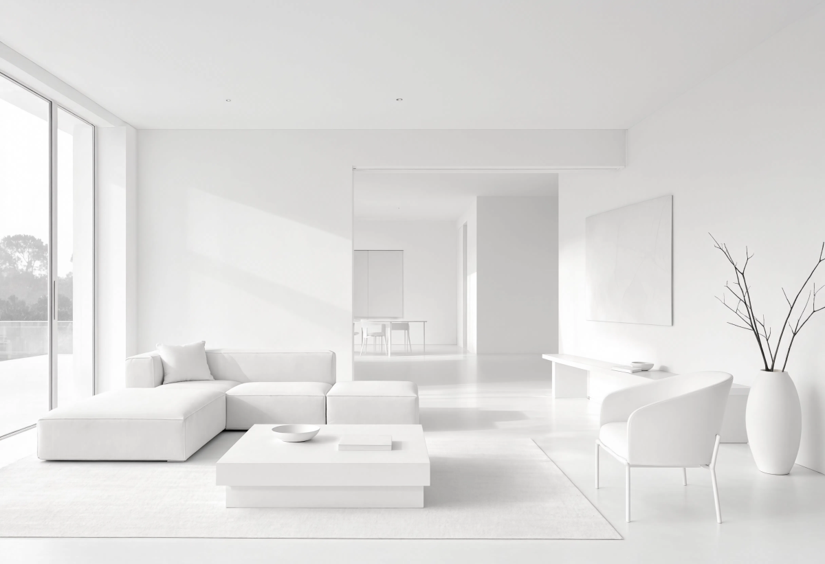 Minimal White Interior