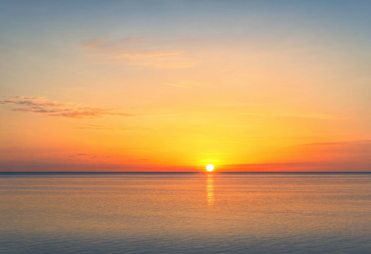 Beautiful Sunset Horizon