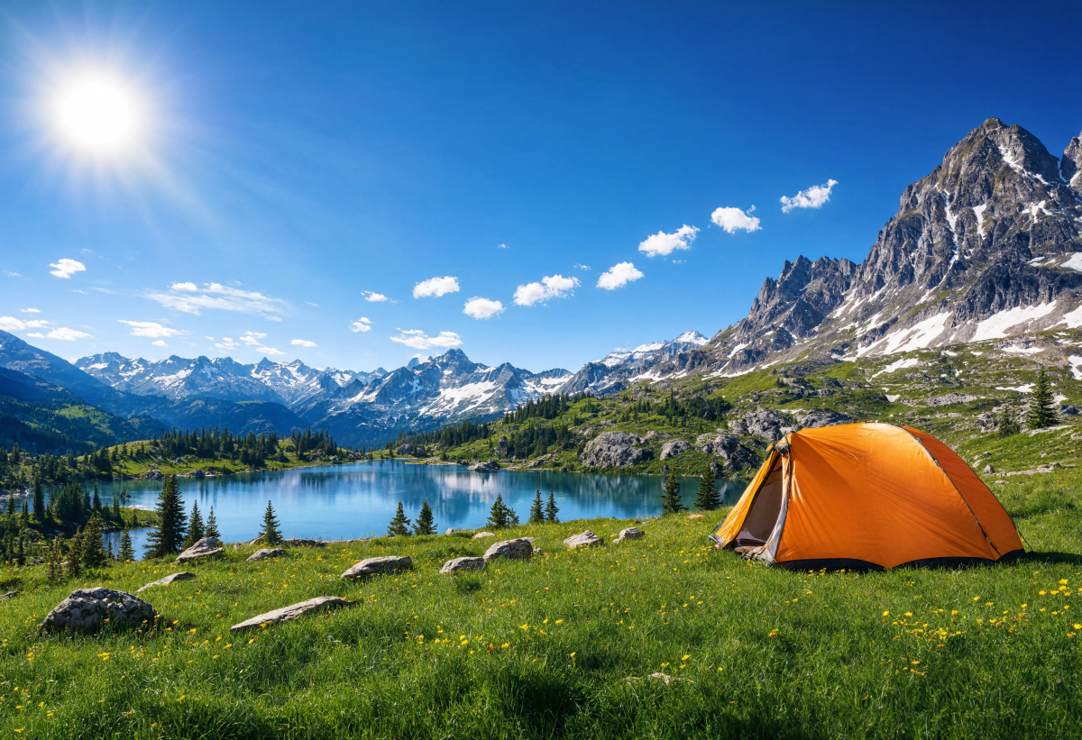 Bright Camping Dream