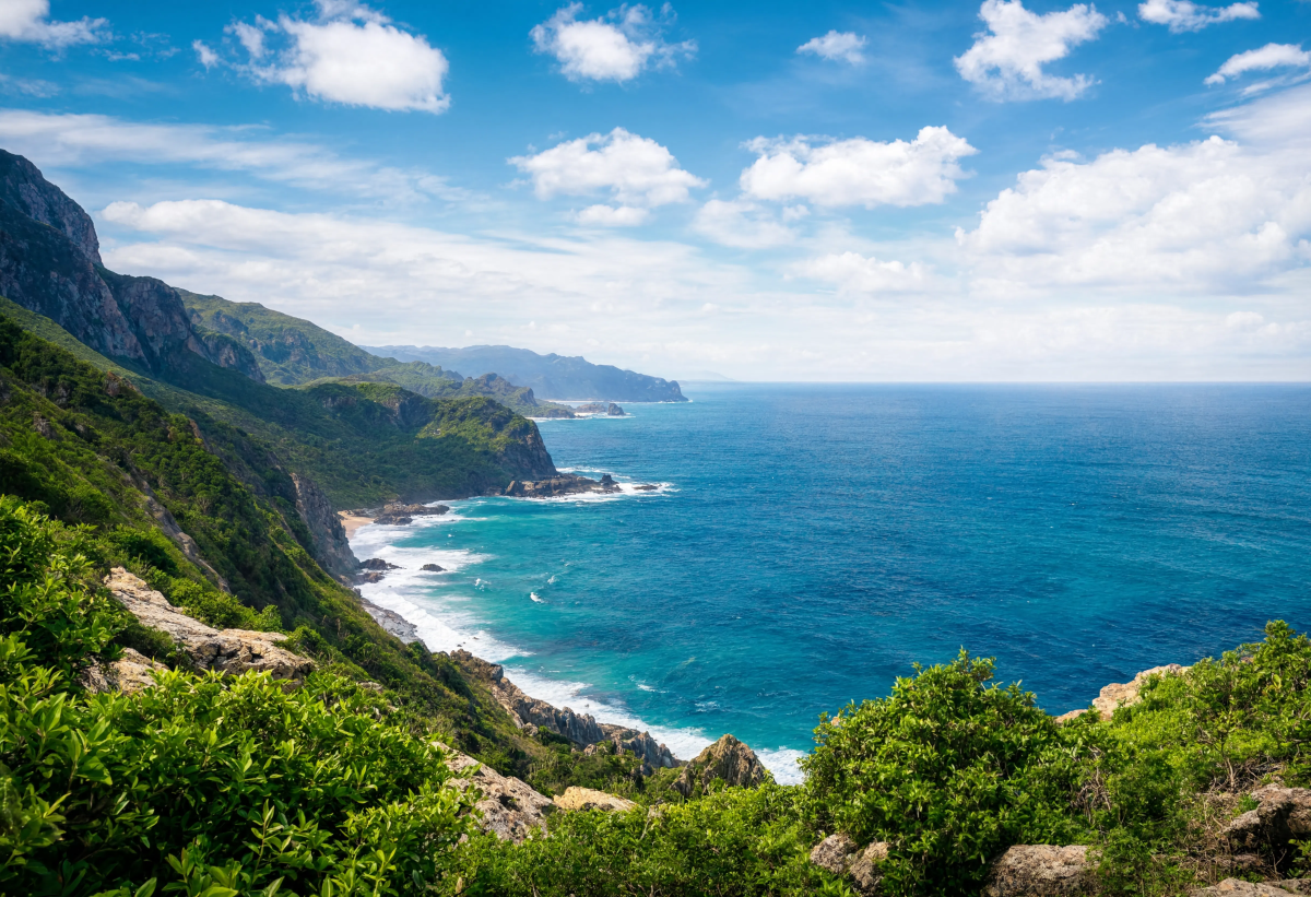 Ocean Landscape Summer
