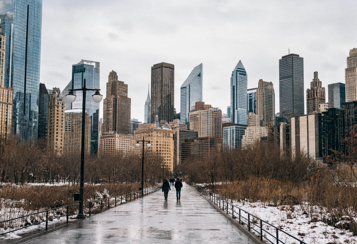 Winter City Perspective