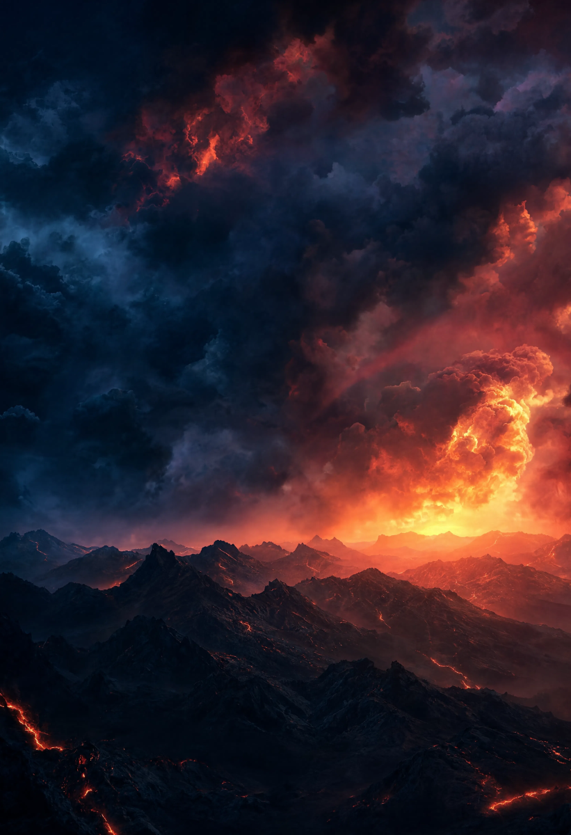 Dark Dramatic Gradient Wallpaper