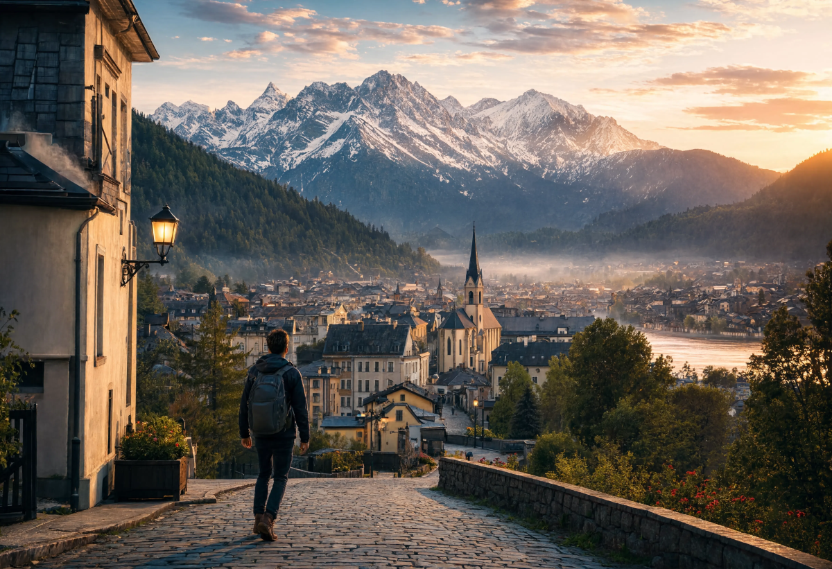 Beautiful Mountain Morning