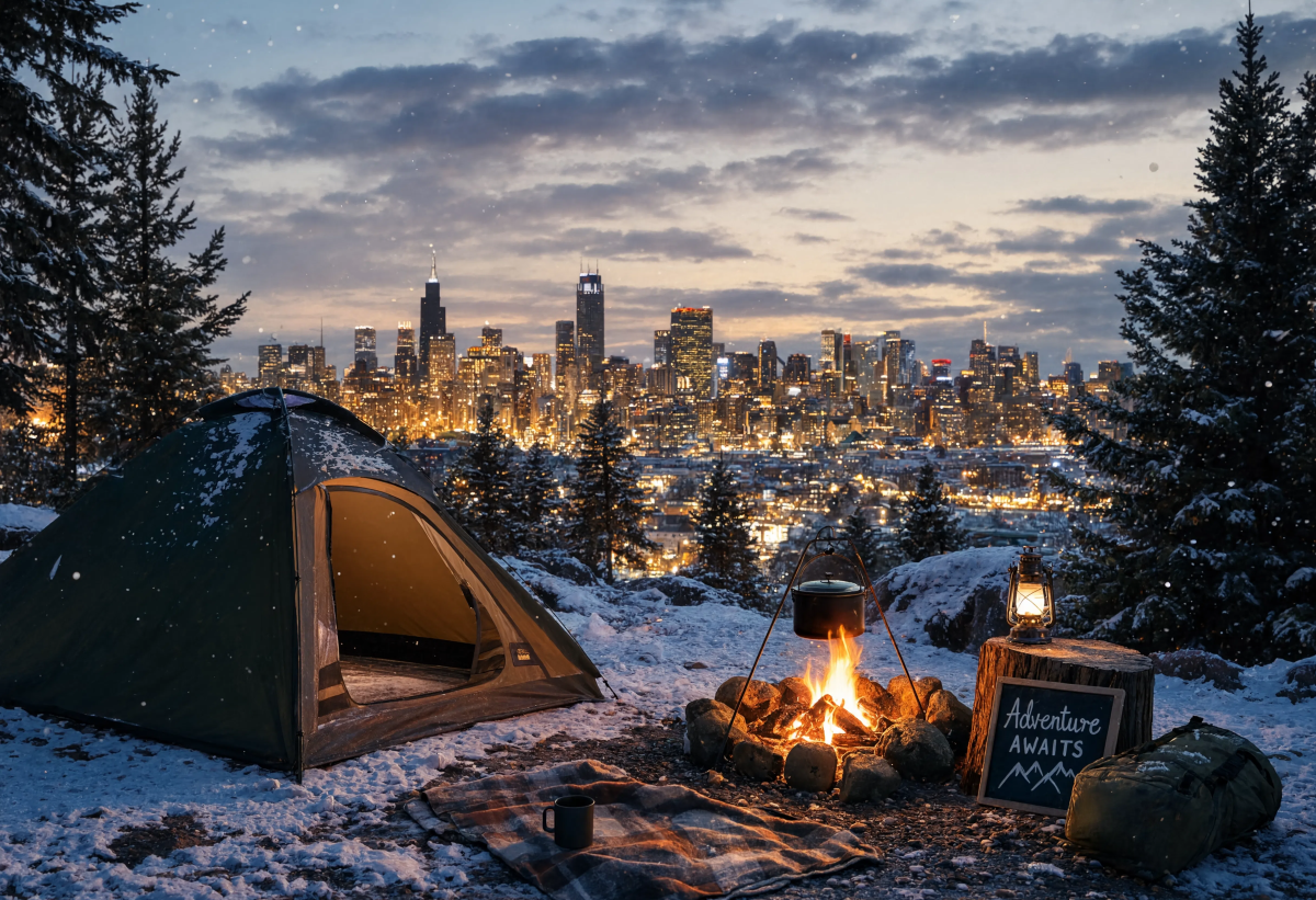 Camping Background 3