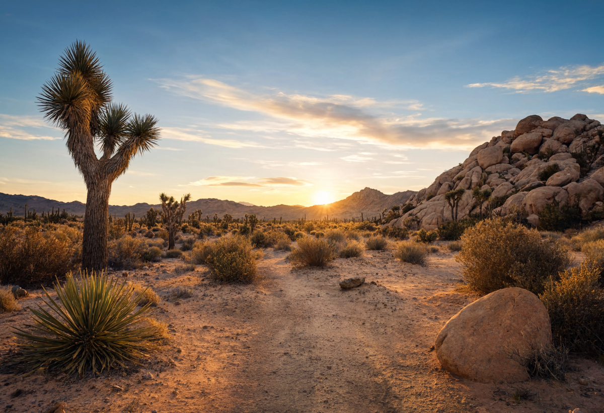 Desert Scene Vacation