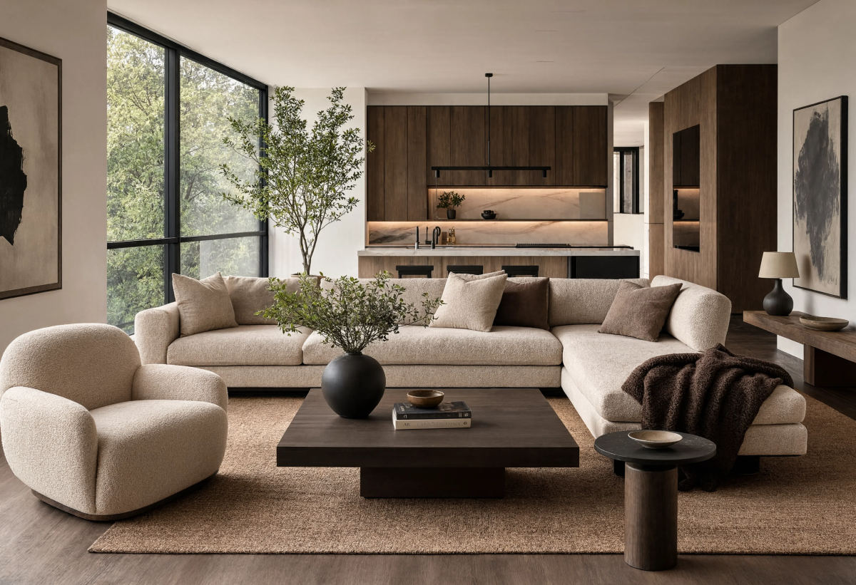 Modern interior furniture design