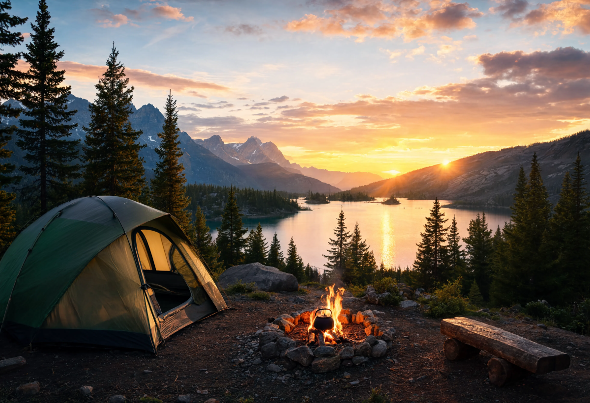 Camping view