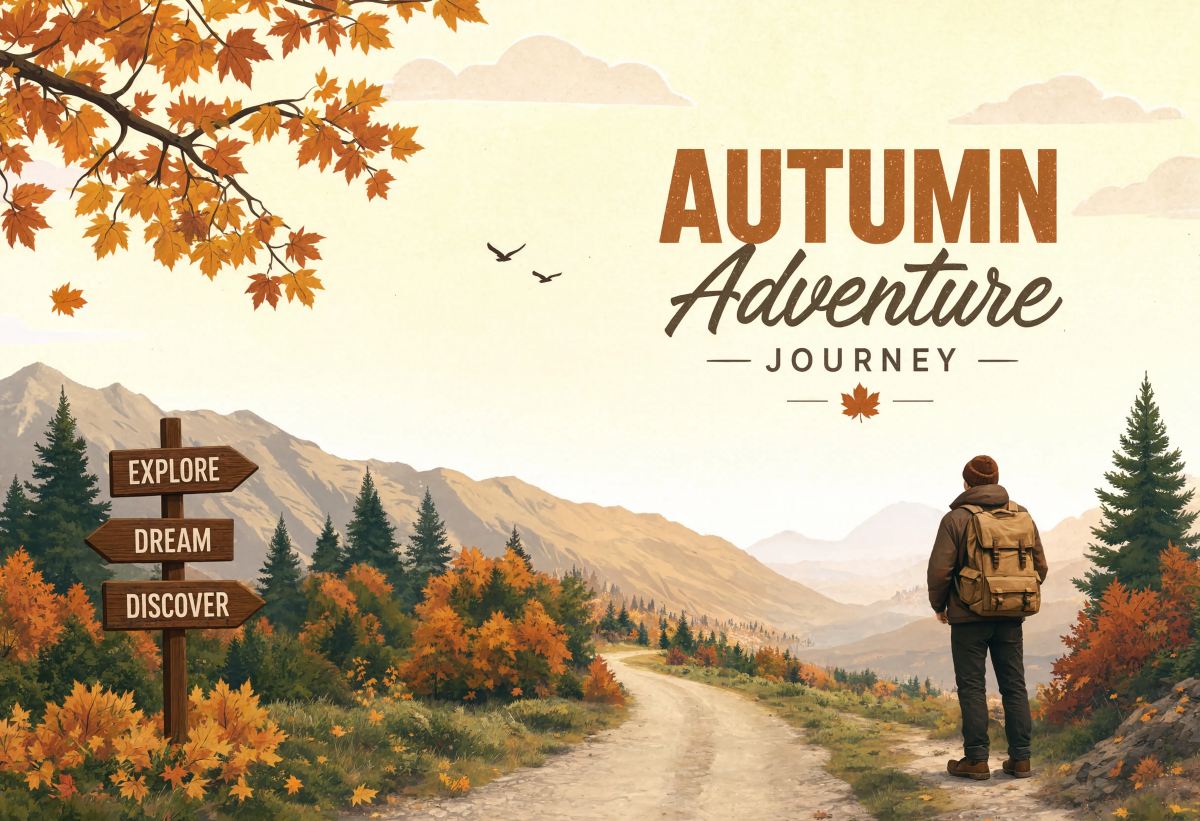 Autumn adventure journey