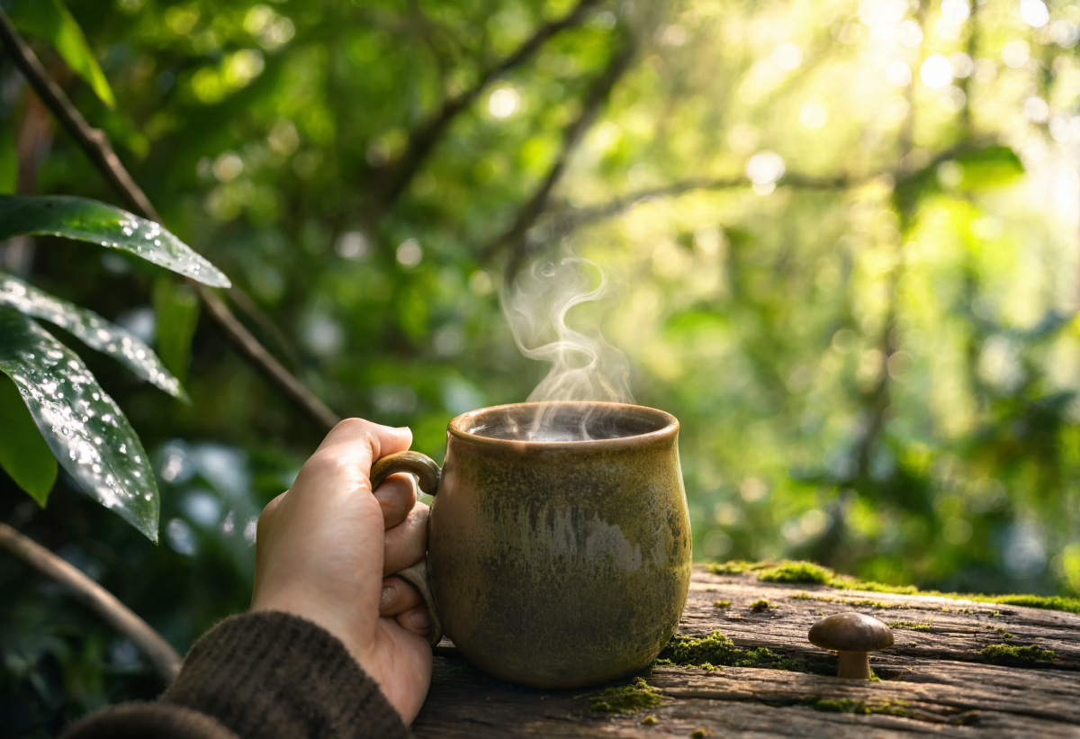 Beautiful coffee moment