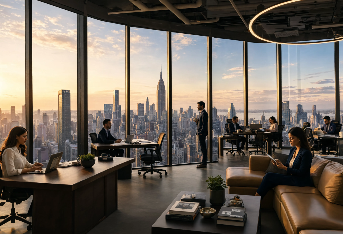 Beautiful office destination