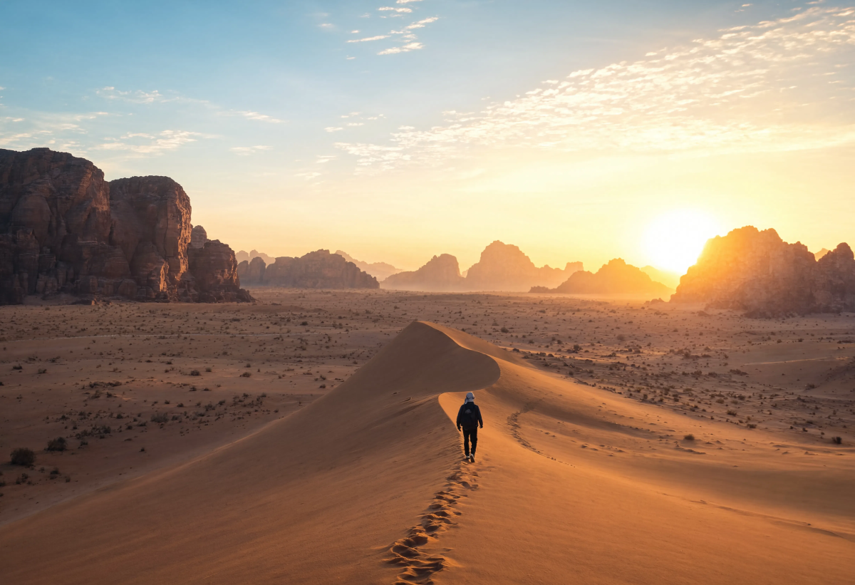 Beautiful desert experience