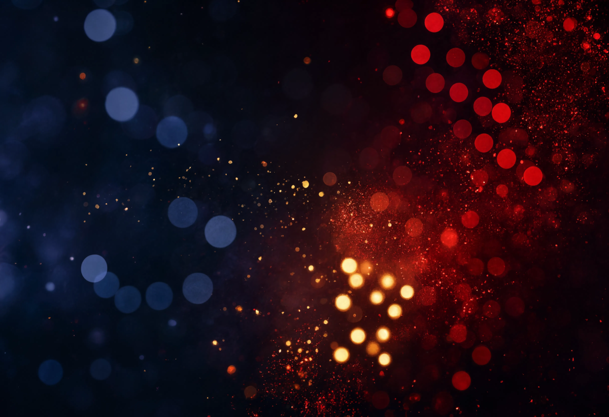 Festive bokeh background