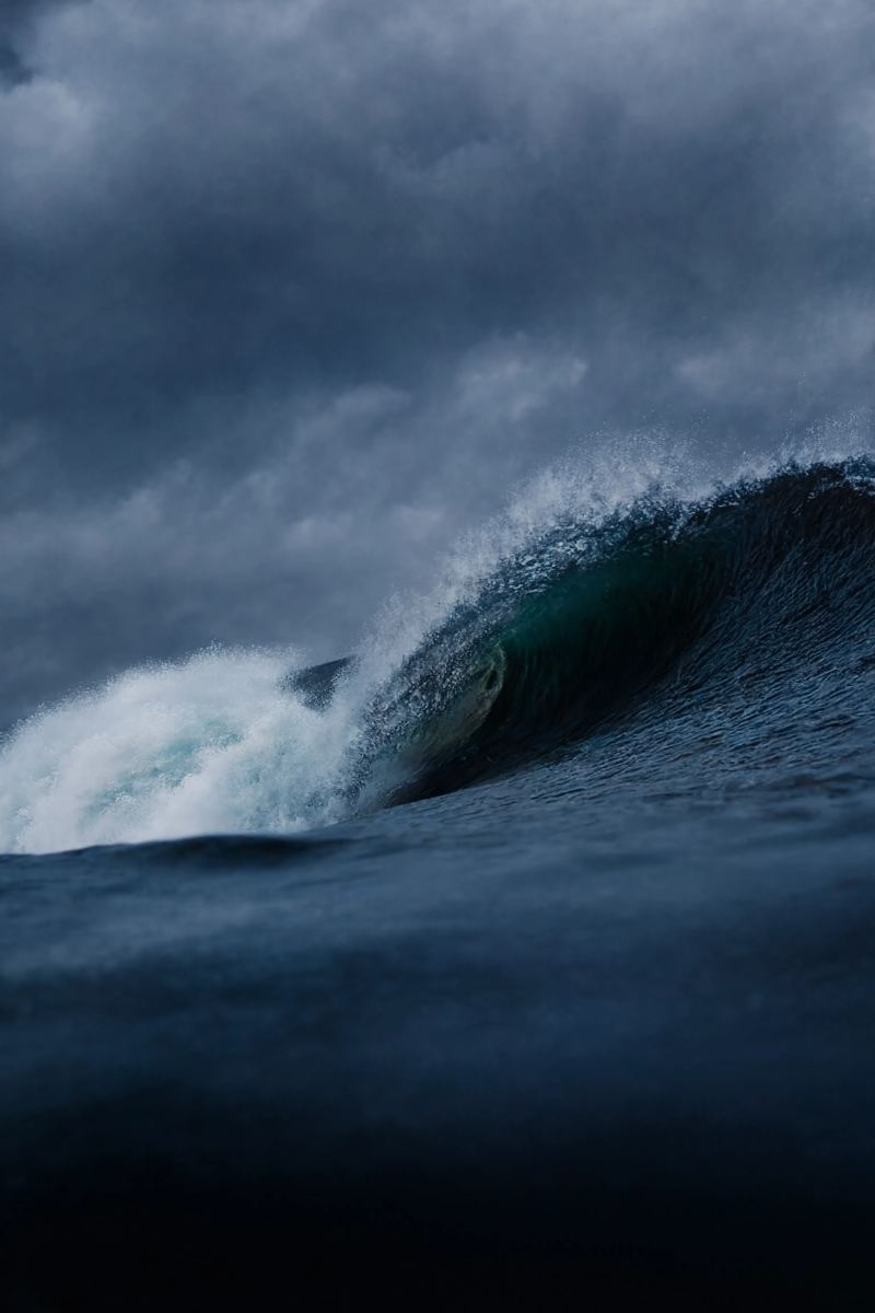 Ocean wave barrel