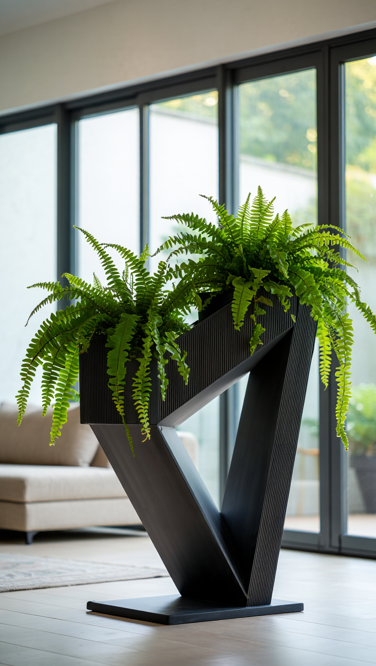 A striking interior design photography