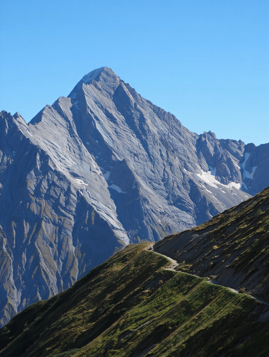 A majestic Alpine landscape photography
