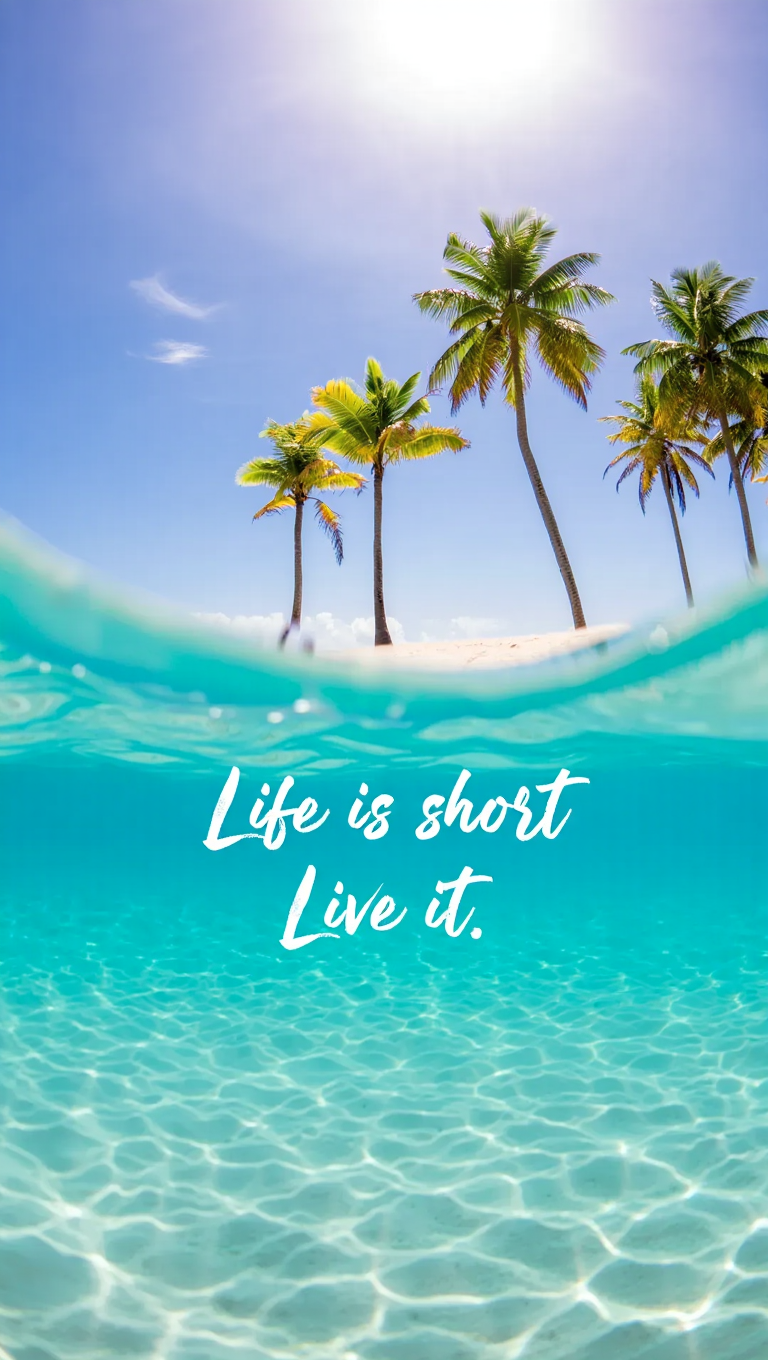 Life is short Live it.