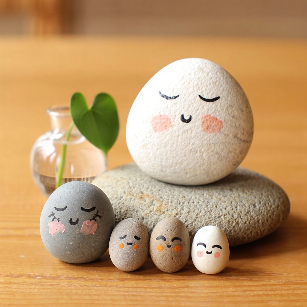 Cute stones art
