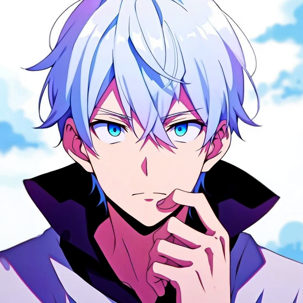 A digital anime-style portrait illustration