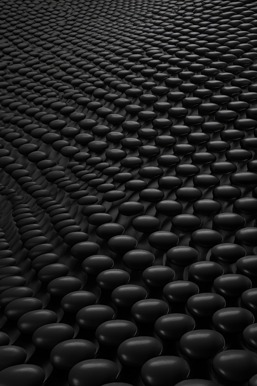 A 3D rendered digital artwork